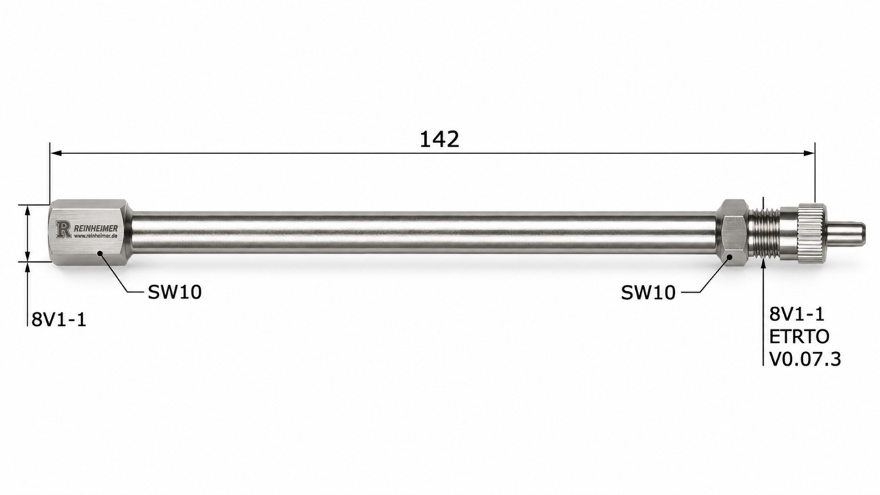Ventilverlängerung MS L140