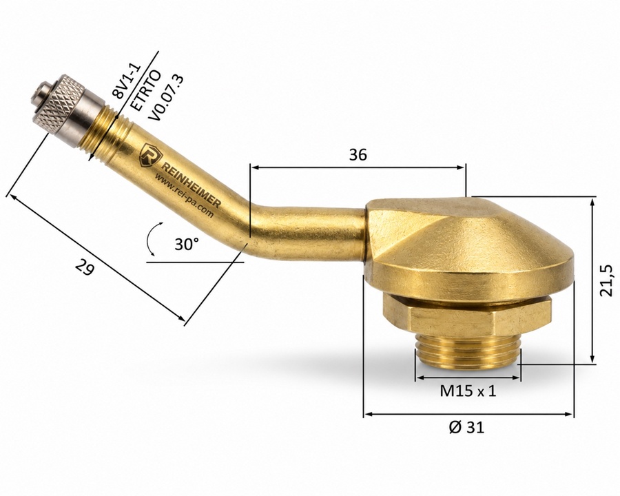 Metallventil V3.16.1/20,5/65MSF