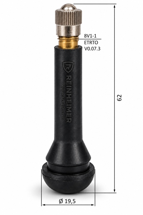 Gummiventil TR418/Met-Kappe