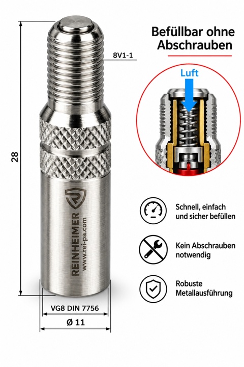 Ventilverlängerung EASY-19