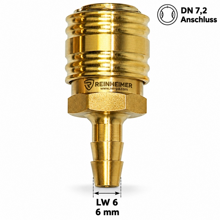 Einhandkupplung/Tülle LW6