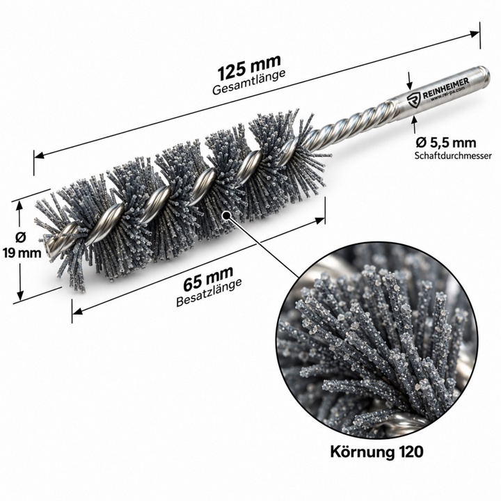 Stichkanalbürste 19*65*125 K120