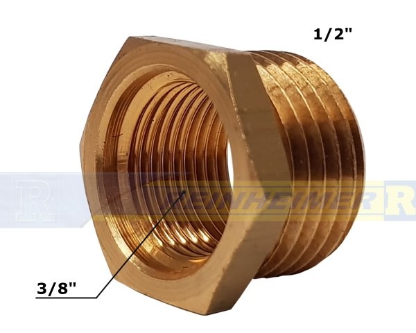 Red-Muffe 1/2*3/8 i(21mm/15mm)