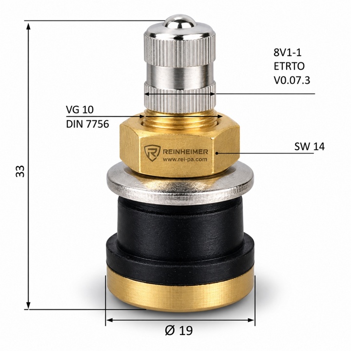 Metallventil V3.21.1/TR575/32MS