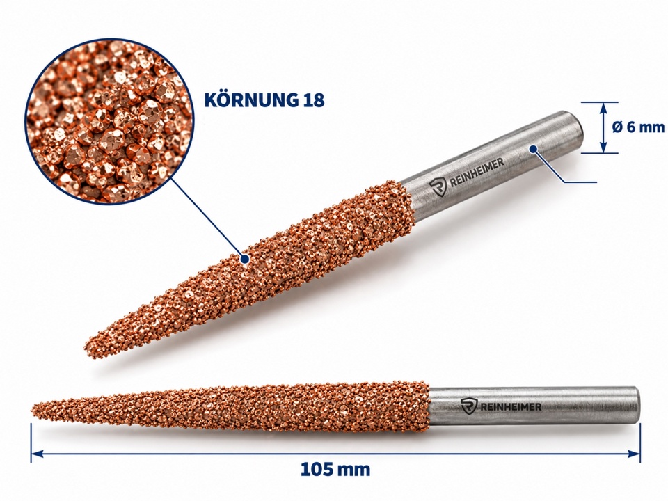 Rauhstift Hartmet. 6*105/K18