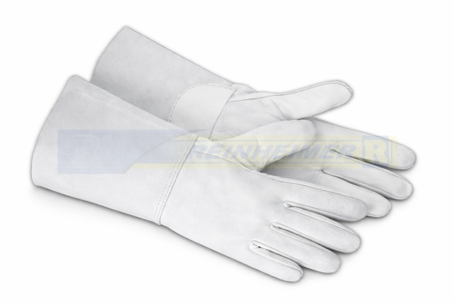 Fingerhandschuhe lang,Volleder