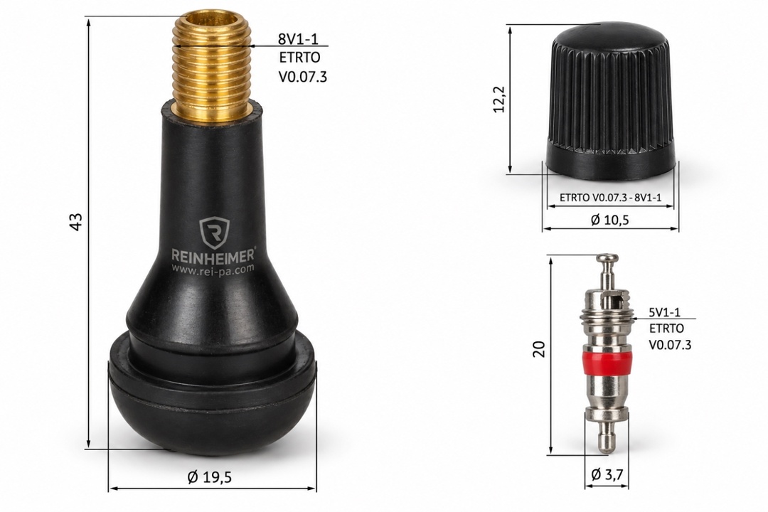 Gummiventil TR413 unmontiert