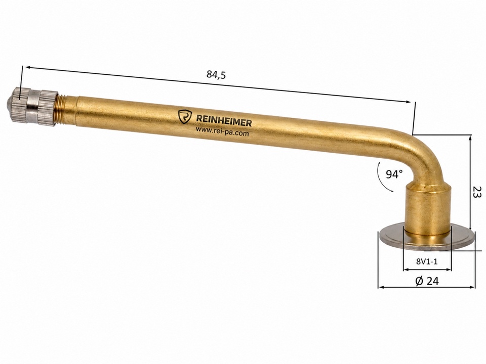 Schraubventil V3.02.8/1C/94/L89,5