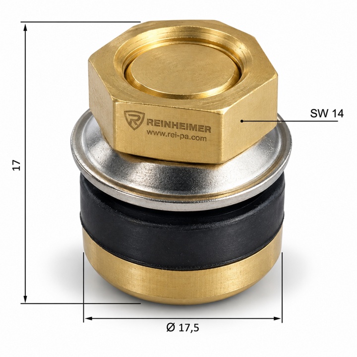 Blindstopfen SP416/15,7