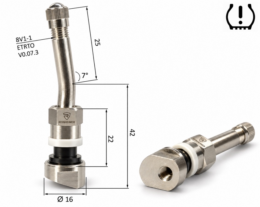 LKW-Alufelgenventil 543-V3.22.6-TPMS