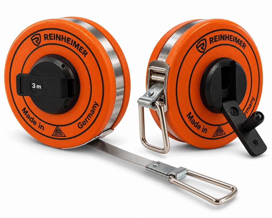 Rollmaßband Stahl rostfrei 5m
