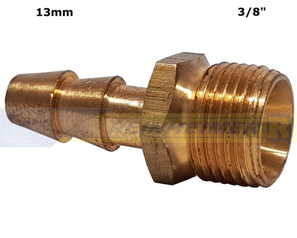 Schlauchtülle 13mm, G3/8A=16,7mm