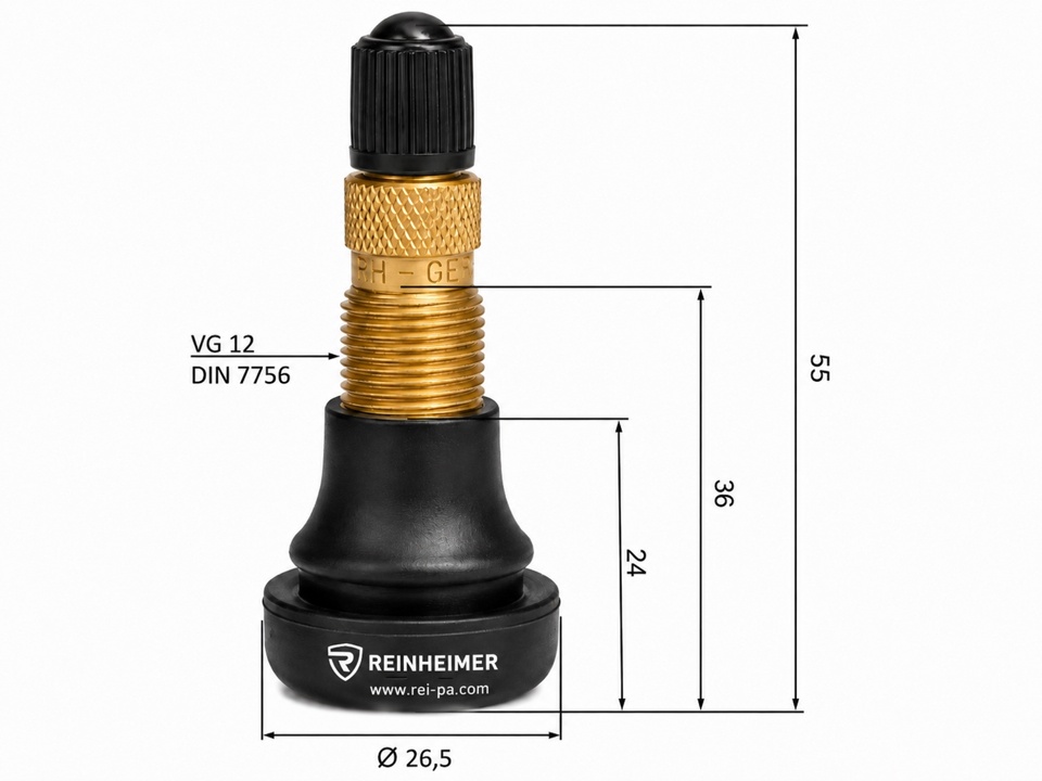 TR618A/15,8/L=55,5/SIV/VE4