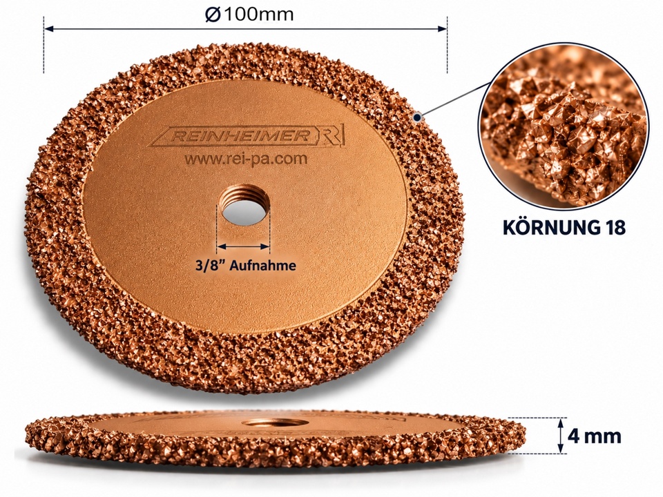 Rauhring-Hartmetall 100*4-K23
