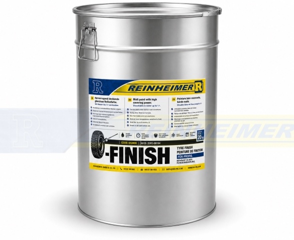 Reifen-Finish, schwarz 20kg