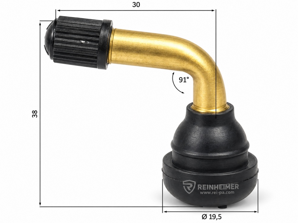 Gummiventil-TR70/91°-11,5/30