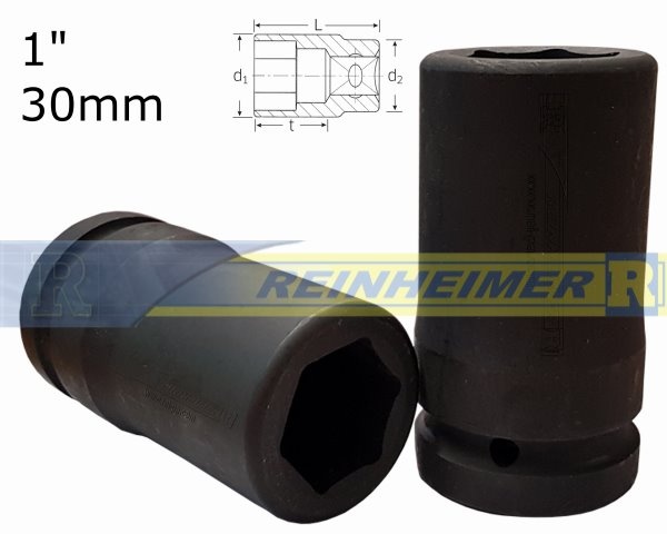 Kraftstecknuss 1*30L