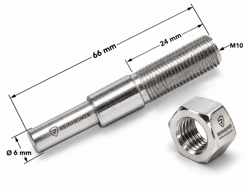 Aufspanndorn 6* M10