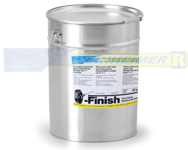 Reifen-Finish, schwarz 20kg