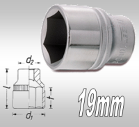 Steckschlüssel 900-19K-1/2 Steckschlüssel 900-19K-1/2