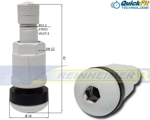 AL-525-QF-white/11,3/SW-12/L=42