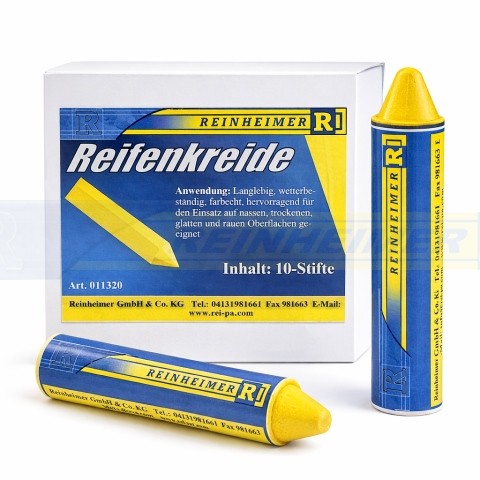 Reifenkreide gelb/VE12