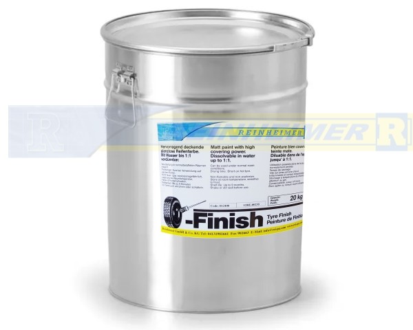 Reifen-Finish, schwarz 20kg